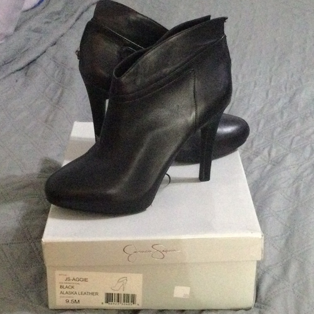 Sexy Black Booties